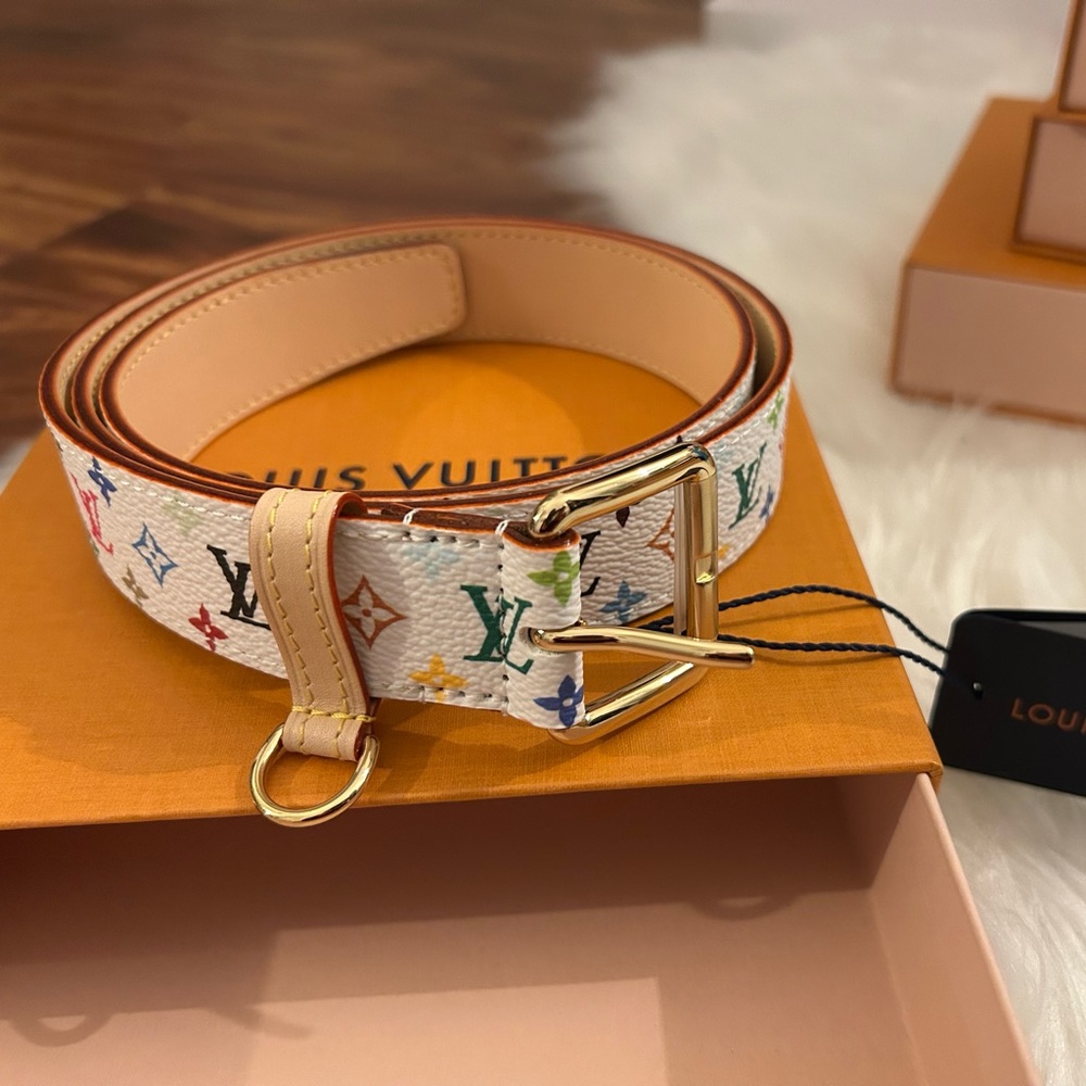 LV x TM D-Ring 30mm belt